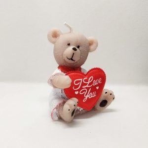 Medo I love you 10 cm – dekorativna svijeća MSS6