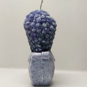 Lavanda 14 cm – dekorativna svijeća L1